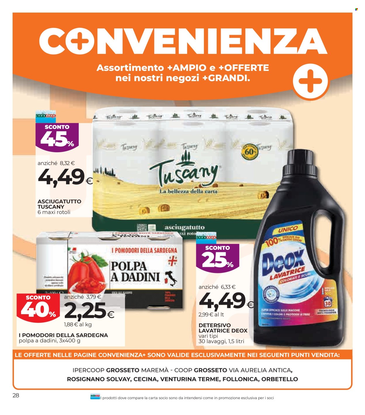 Volantino Coop - 26/2/2026 - 11/3/2026. Pagina 28