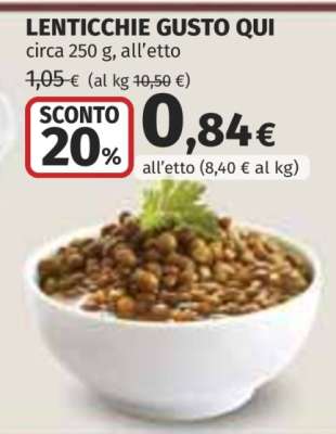 Lenticchie Gusto Qui