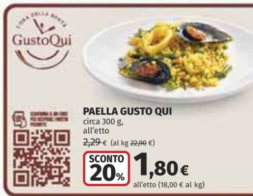 PAELLA GUSTO QUI
