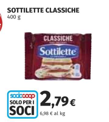 Sottilette Classiche