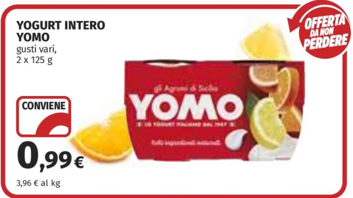 Yogurt Intero Yomo