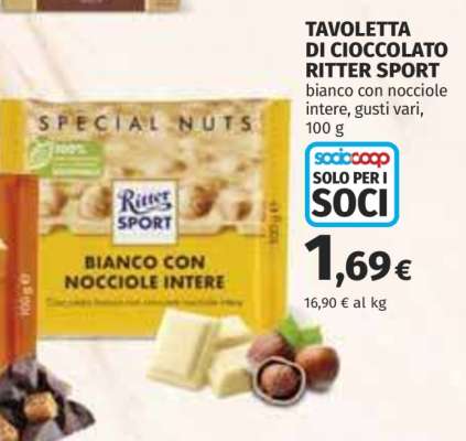 Tavoletta di Cioccolato Ritter Sport
