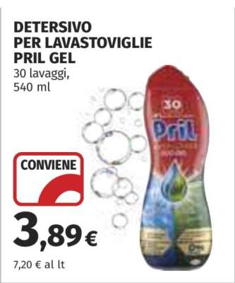 Detersivo per Lavastoviglie Pril Gel