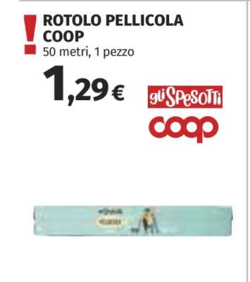 ROTOLO PELLICOLA COOP