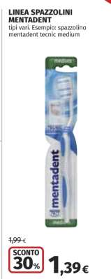 LINEA SPAZZOLINI MENTADENT
