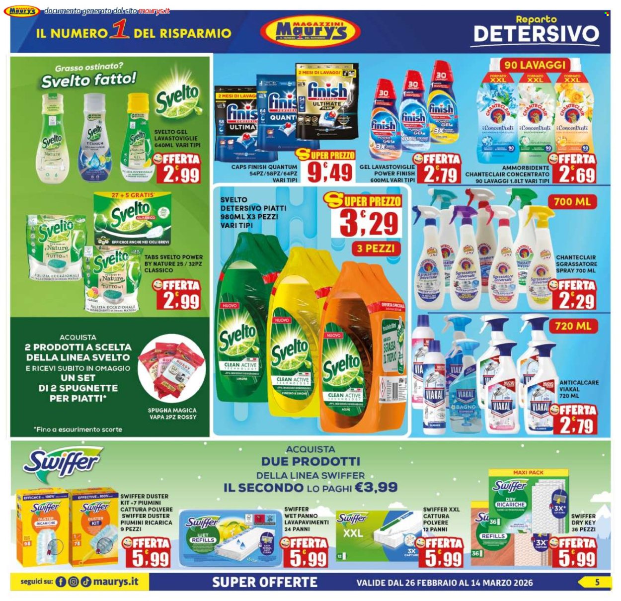 Volantino Maury's - 26/2/2026 - 14/3/2026. Pagina 5