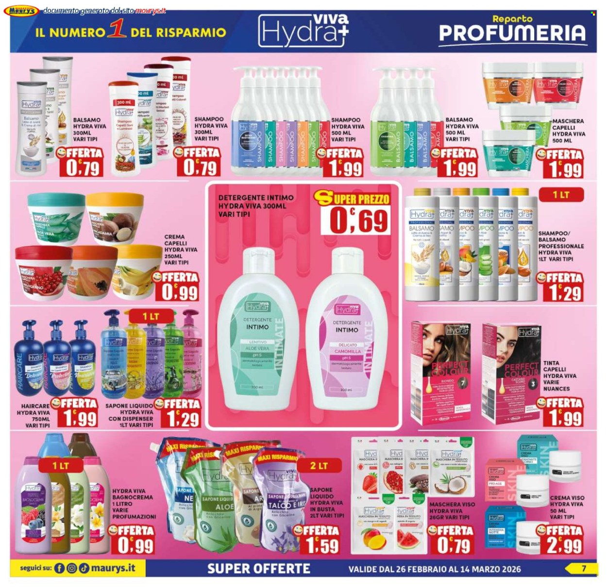 Volantino Maury's - 26/2/2026 - 14/3/2026. Pagina 7