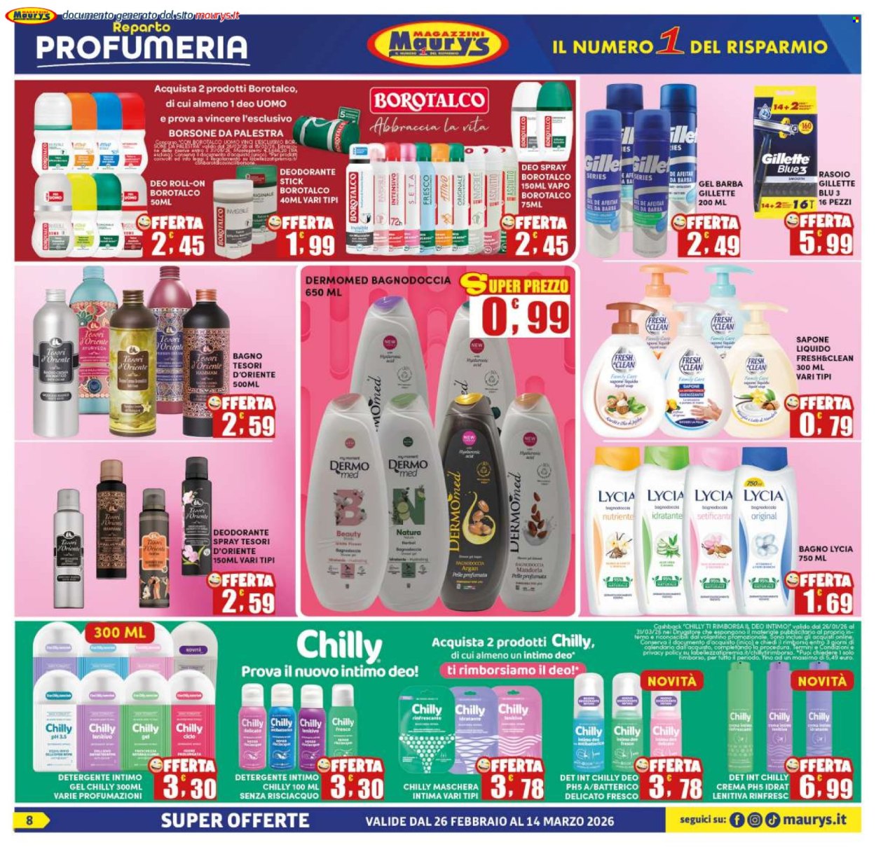 Volantino Maury's - 26/2/2026 - 14/3/2026. Pagina 8