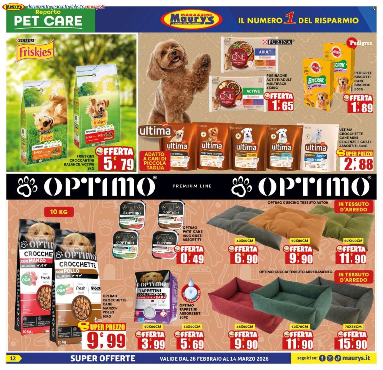 Volantino Maury's - 26/2/2026 - 14/3/2026. Pagina 12