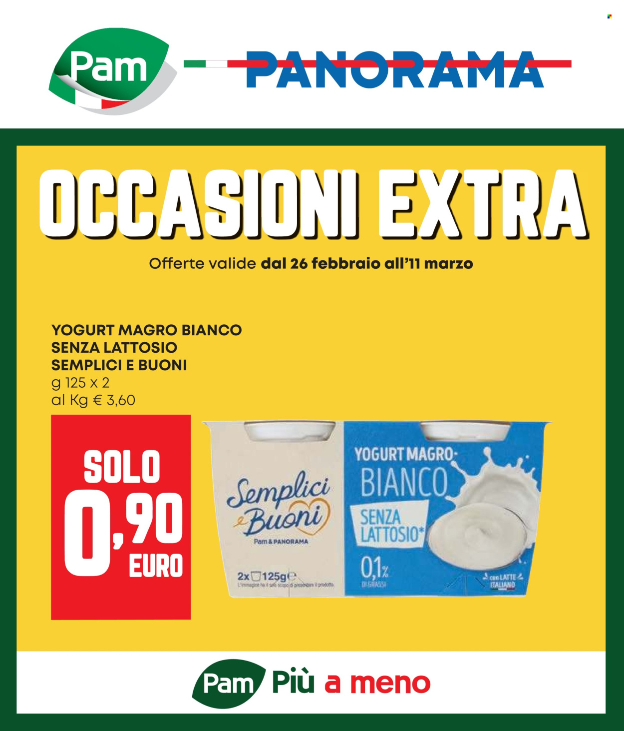 Volantino Pam Panorama - 26/2/2026 - 11/3/2026. Pagina 1