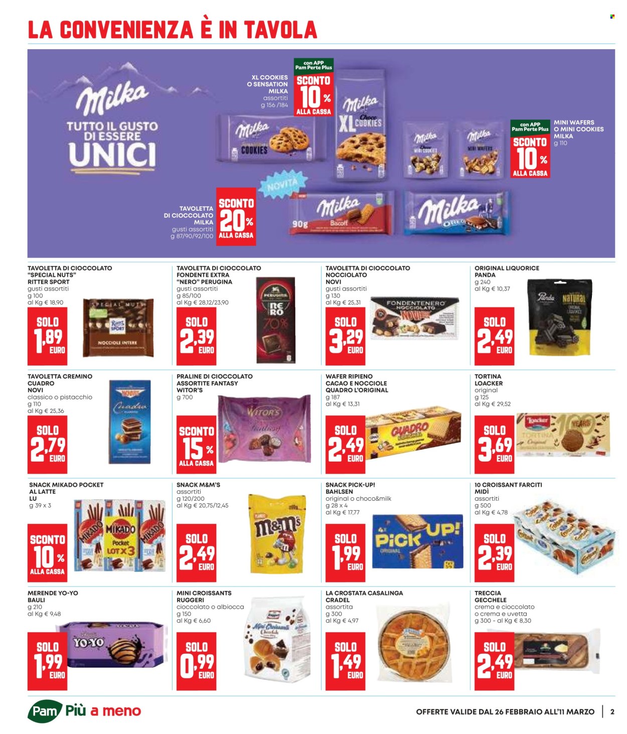 Volantino Pam Panorama - 26/2/2026 - 11/3/2026. Pagina 2