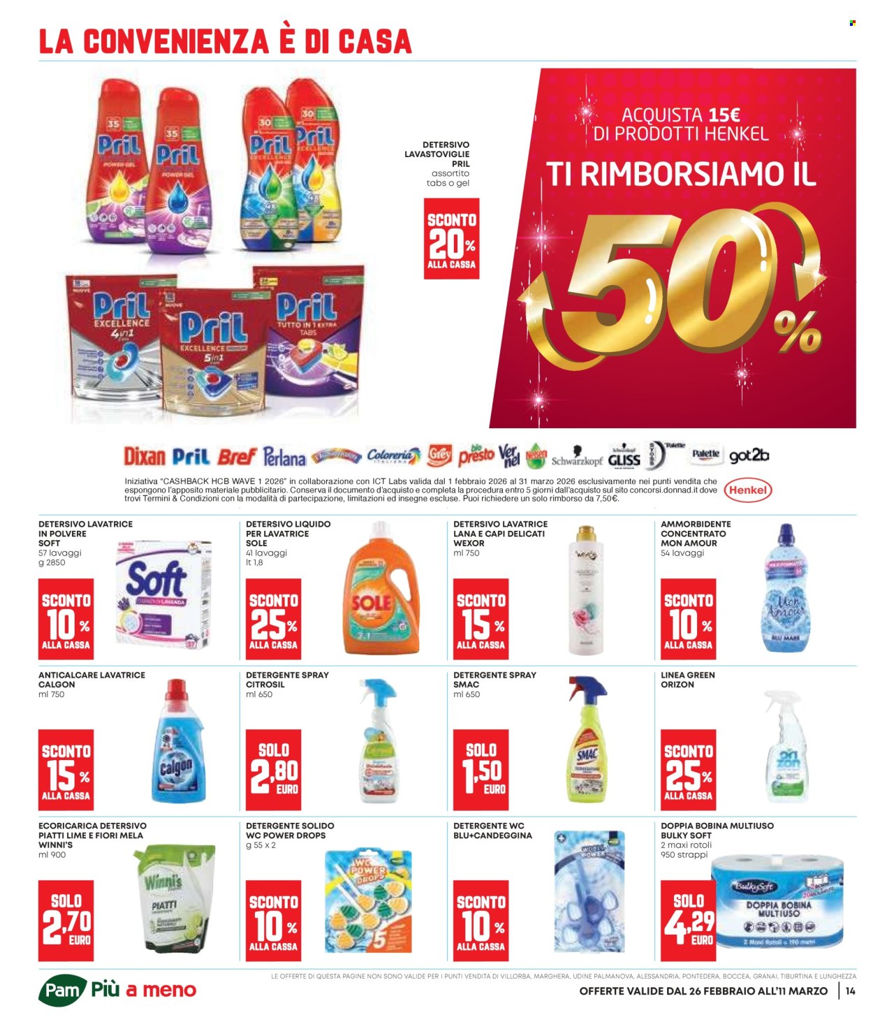 Volantino Pam Panorama - 26/2/2026 - 11/3/2026. Pagina 14