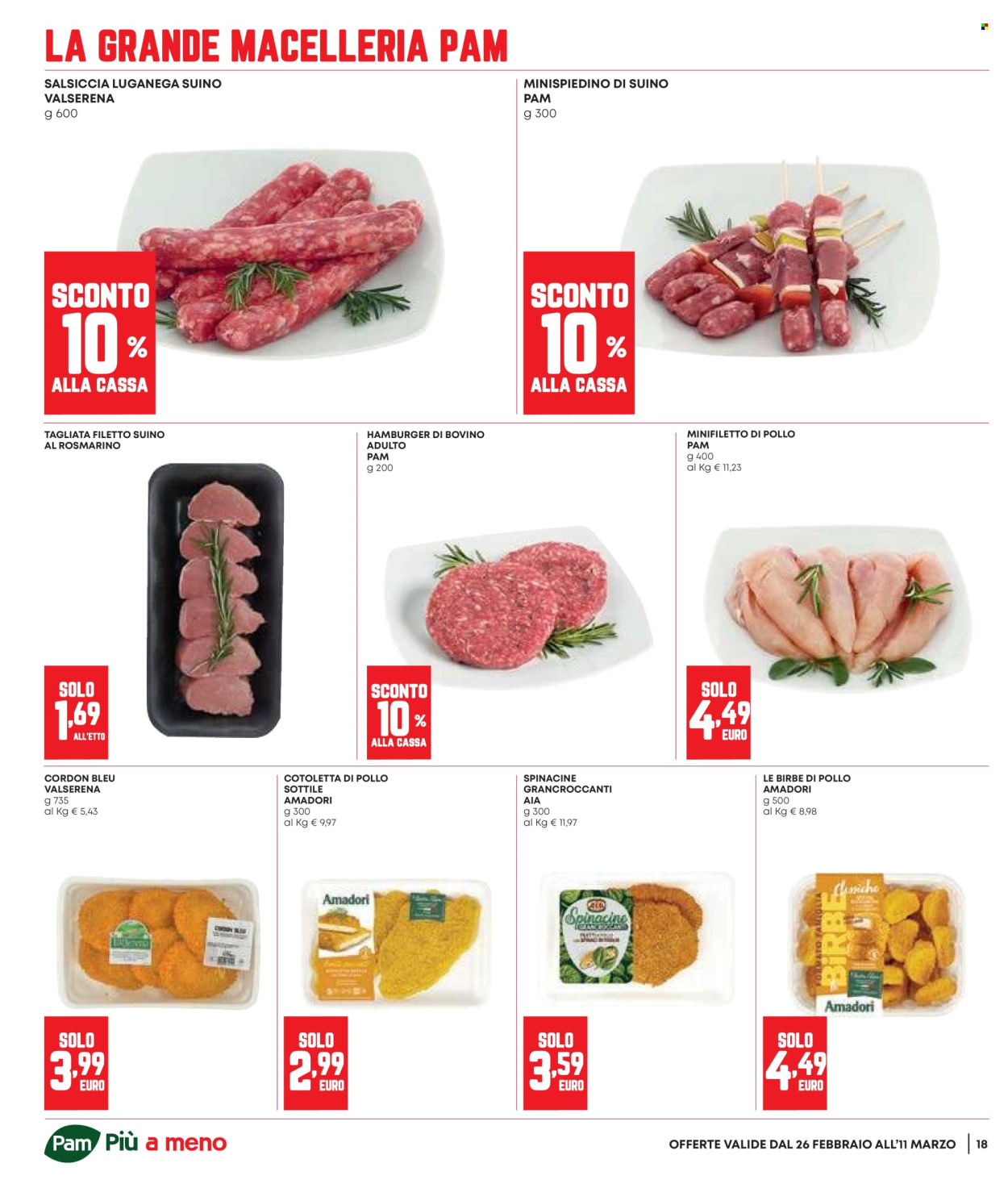 Volantino Pam Panorama - 26/2/2026 - 11/3/2026. Pagina 18