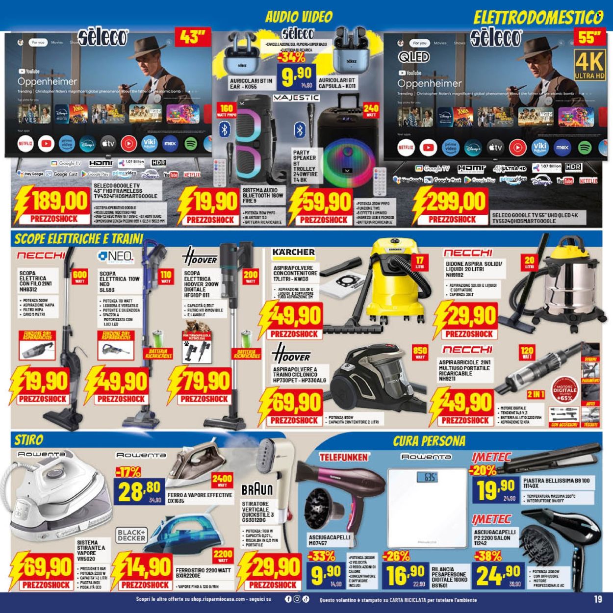 Volantino Risparmio Casa - 26/2/2026 - 14/3/2026. Pagina 19