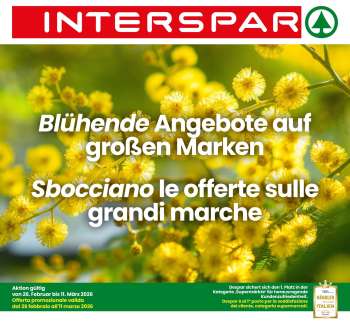 Volantino Interspar - 26/2/2026 - 11/3/2026.