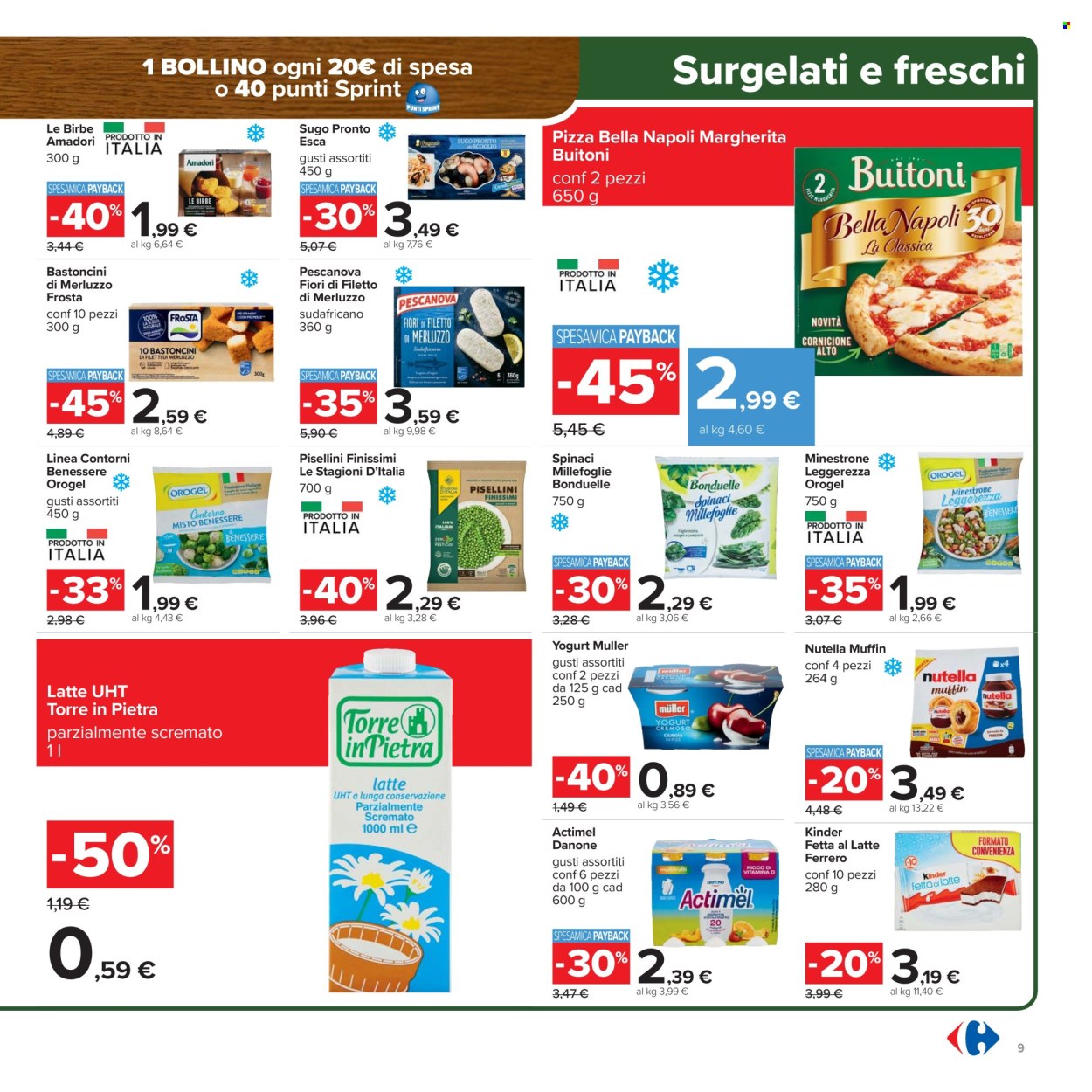 Volantino Carrefour - 2/3/2026 - 12/3/2026. Pagina 9