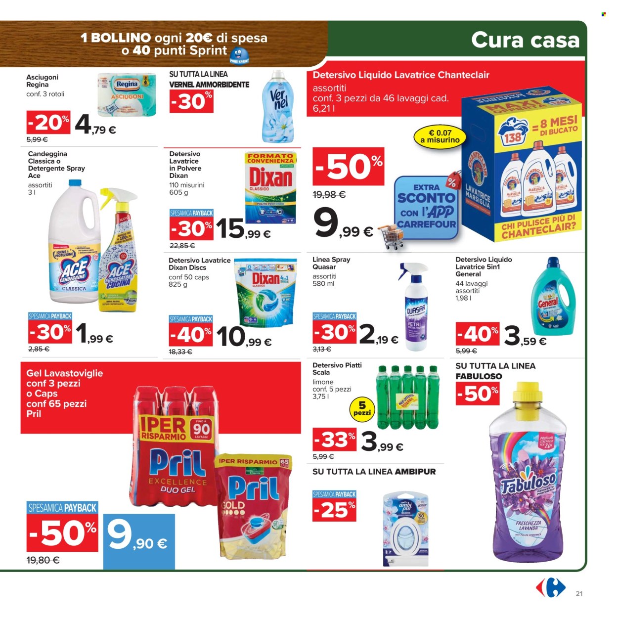 Volantino Carrefour - 2/3/2026 - 12/3/2026. Pagina 21