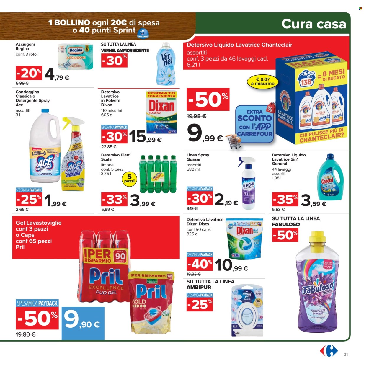 Volantino Carrefour - 2/3/2026 - 12/3/2026. Pagina 21
