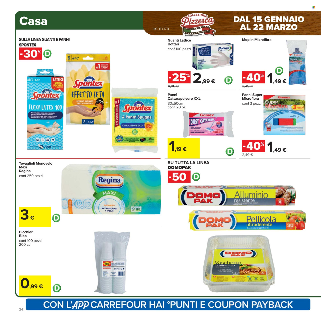 Volantino Carrefour - 2/3/2026 - 12/3/2026. Pagina 24