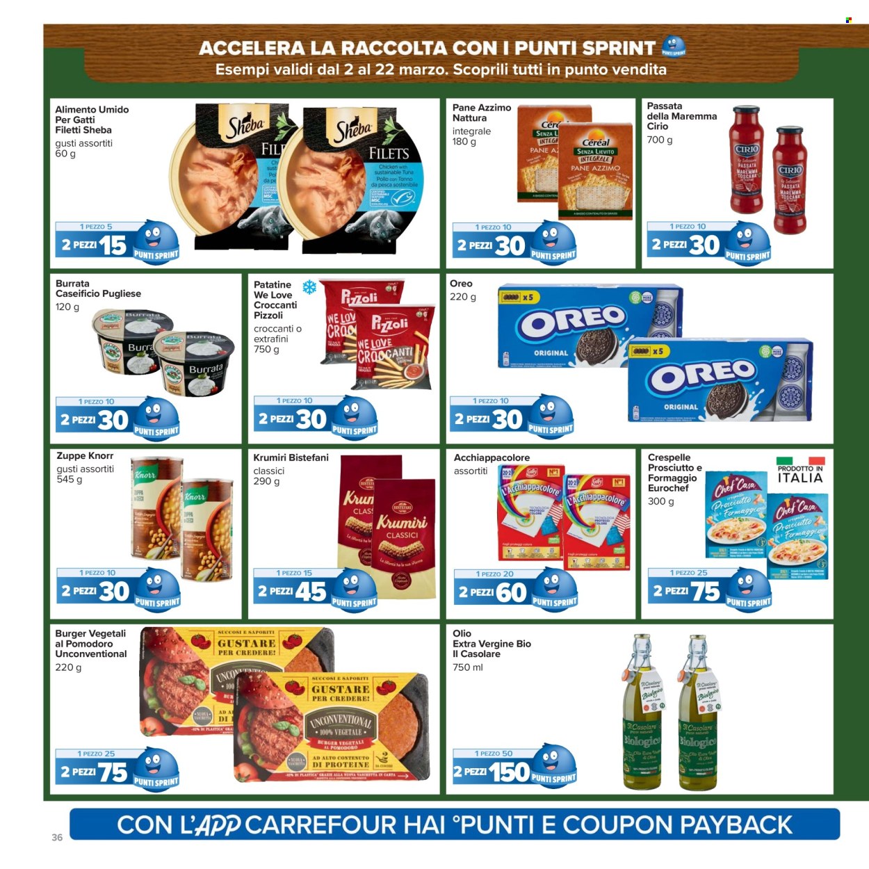 Volantino Carrefour - 2/3/2026 - 12/3/2026. Pagina 36