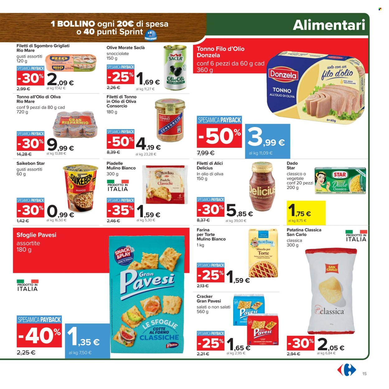 Volantino Carrefour - 2/3/2026 - 12/3/2026. Pagina 15