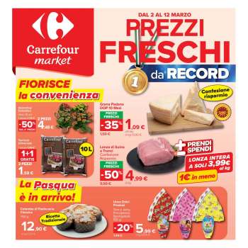 Volantino Carrefour - 2/3/2026 - 12/3/2026.