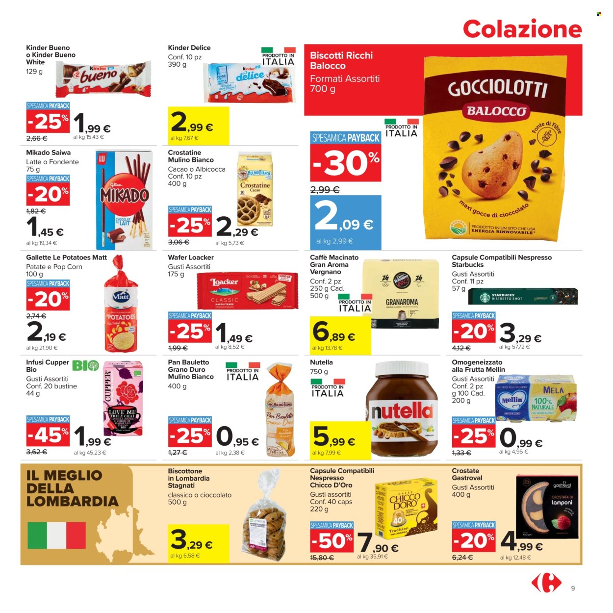 Volantino Carrefour - 2/3/2026 - 12/3/2026. Pagina 9