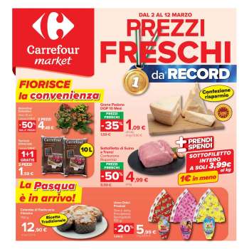 Volantino Carrefour - 2/3/2026 - 12/3/2026.