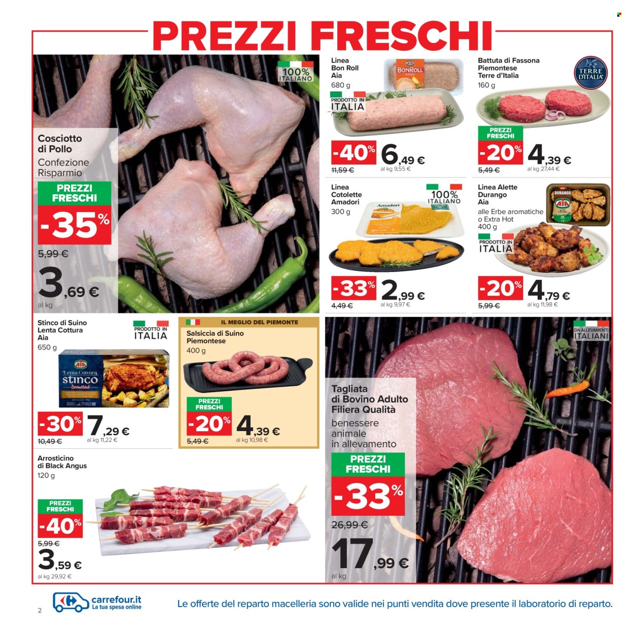 Volantino Carrefour - 2/3/2026 - 12/3/2026. Pagina 2