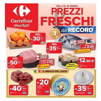 Volantino Carrefour - 2/3/2026 - 12/3/2026.