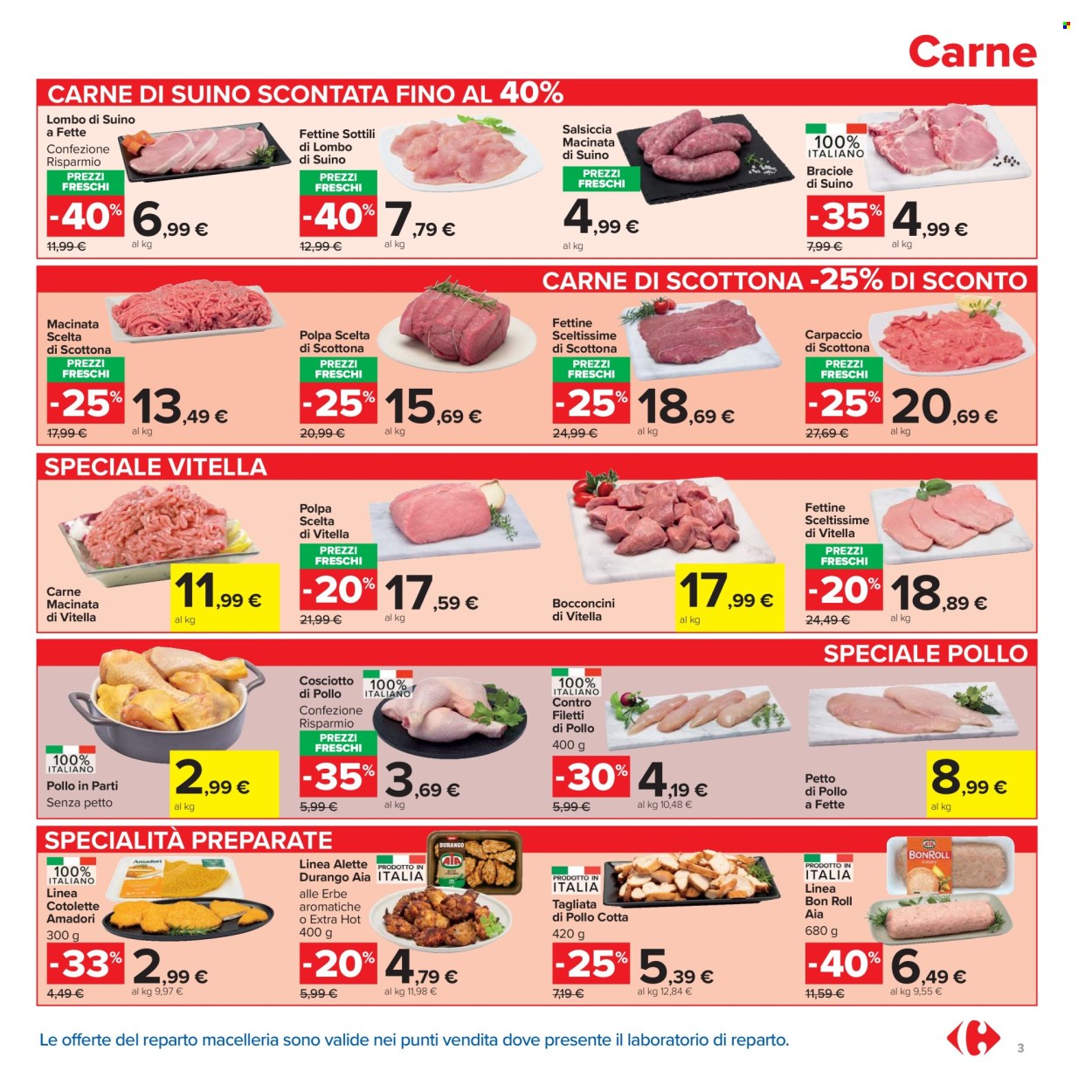 Volantino Carrefour - 2/3/2026 - 12/3/2026. Pagina 3