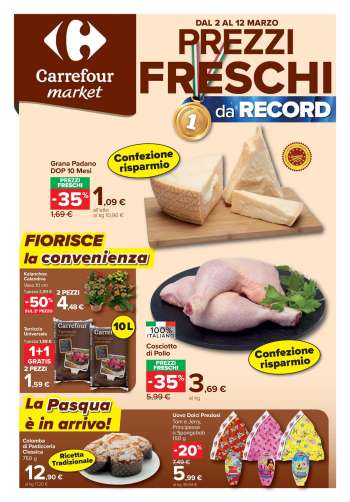 Volantino Carrefour - 2/3/2026 - 12/3/2026.