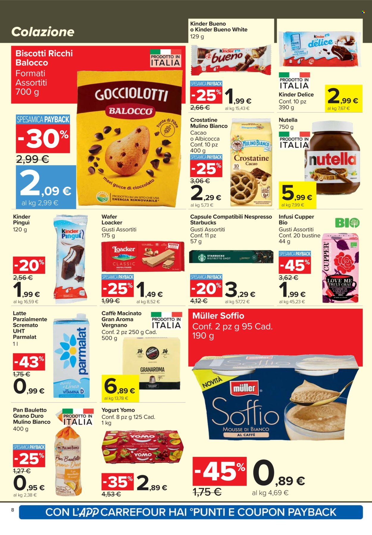 Volantino Carrefour - 2/3/2026 - 12/3/2026. Pagina 8