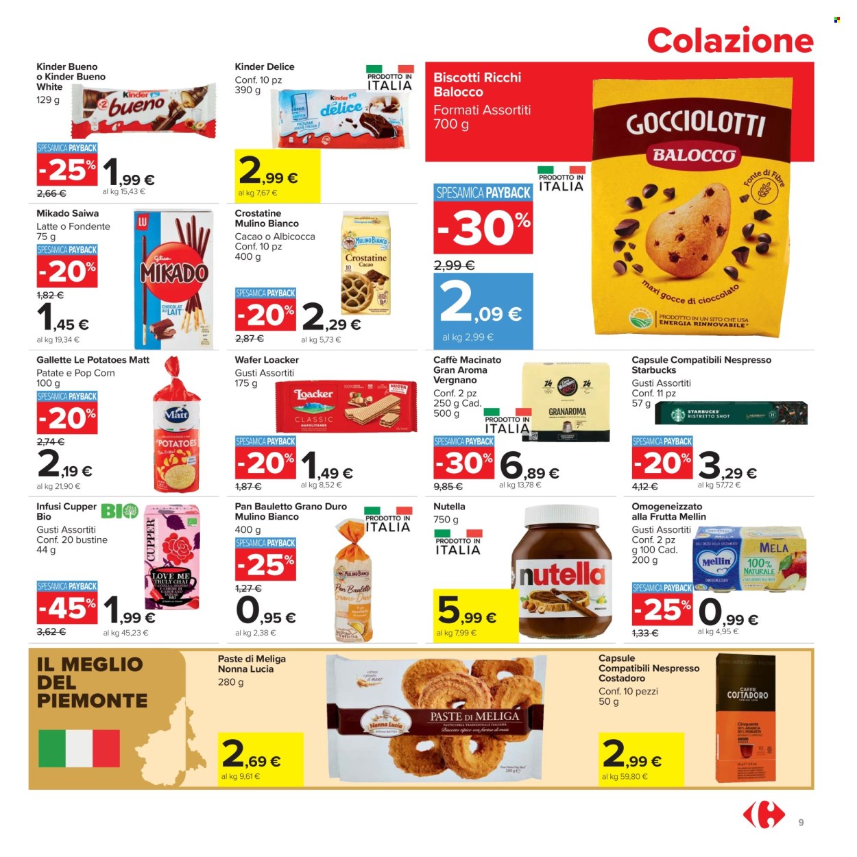 Volantino Carrefour - 2/3/2026 - 12/3/2026. Pagina 9