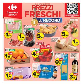 Volantino Carrefour - 2/3/2026 - 12/3/2026.