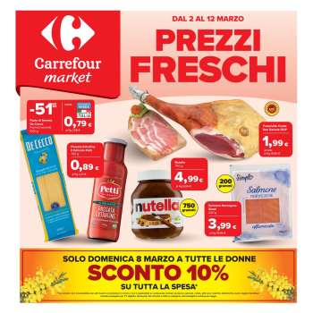 Volantino Carrefour - 2/3/2026 - 12/3/2026.