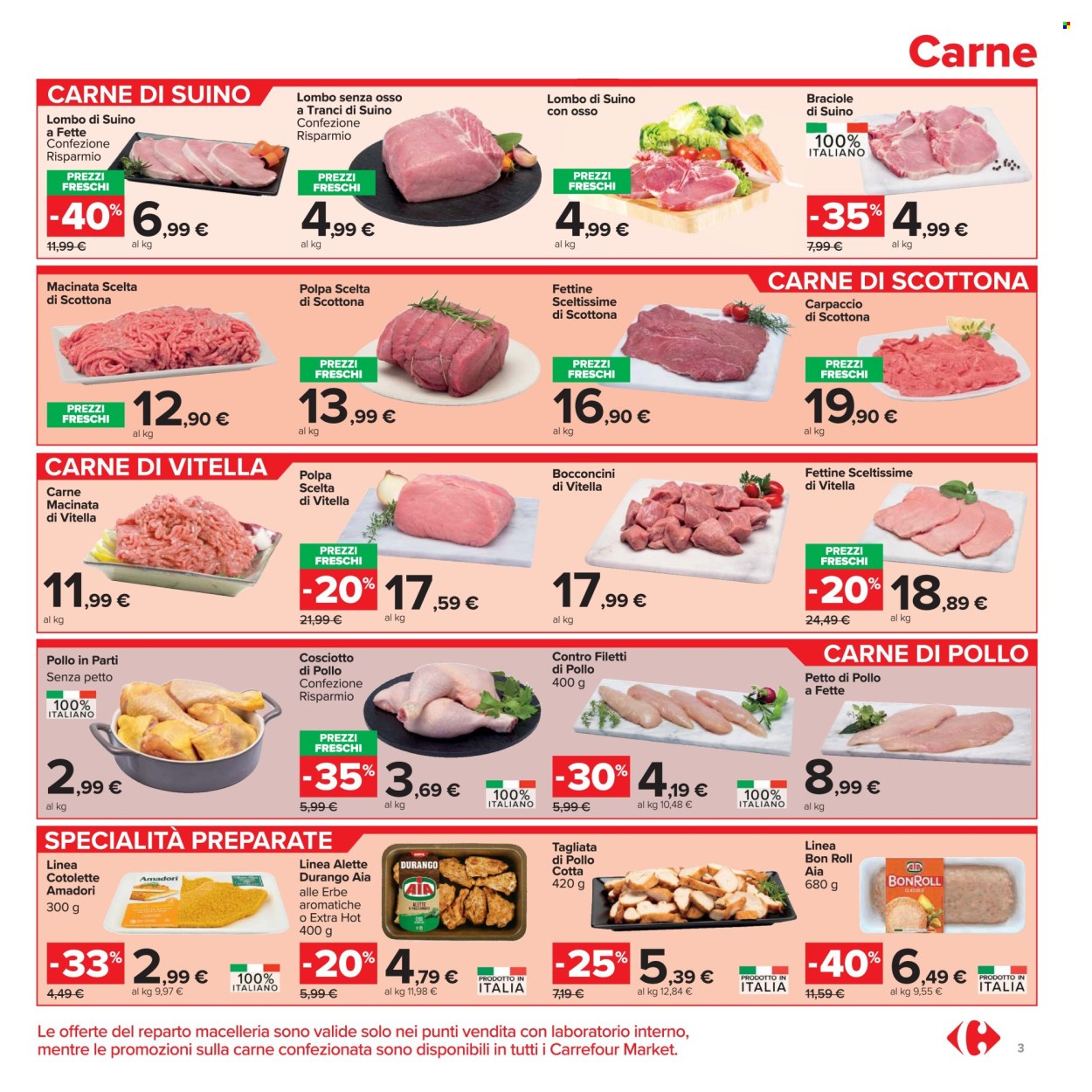 Volantino Carrefour - 2/3/2026 - 12/3/2026. Pagina 3