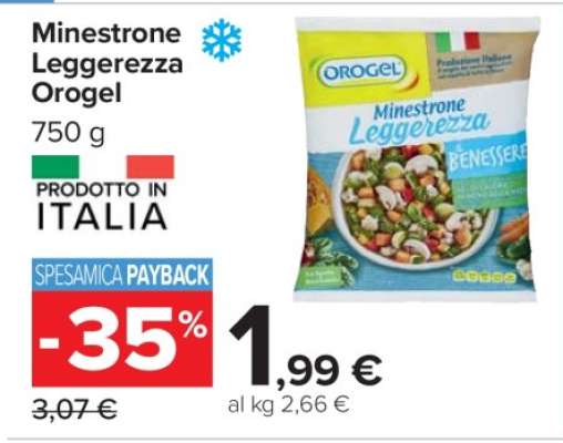Minestrone Leggerezza Orogel
