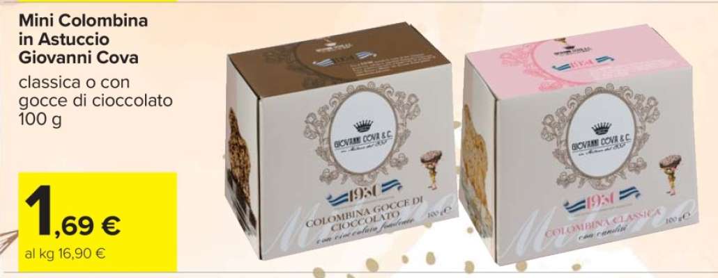 Mini Colombina in Astuccio Giovanni Cova