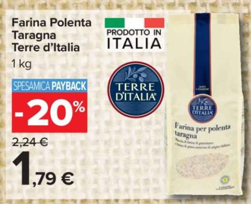 Farina Polenta Taragna Terre d’Italia