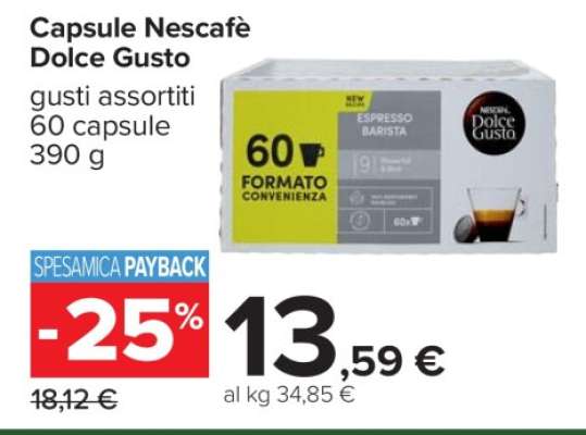 Capsule Nescafé Dolce Gusto