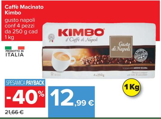 Caffè Macinato Kimbo
