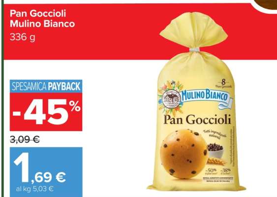 Pan Goccioli Mulino Bianco