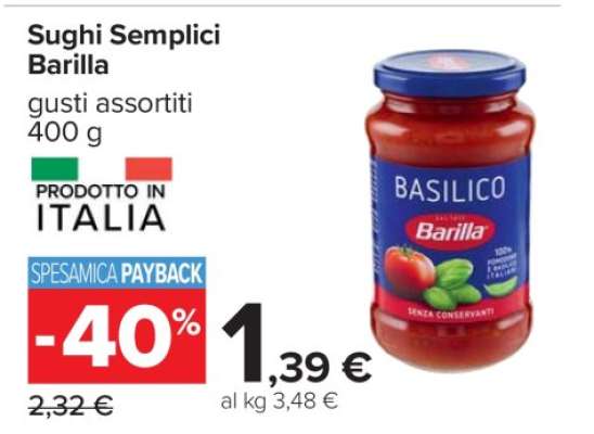 Sughi Semplici Barilla
