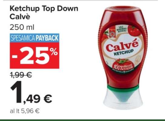 Ketchup Top Down Calvé
