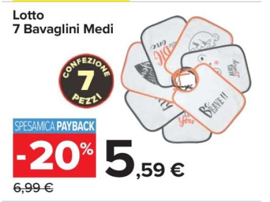 Lotto 7 Bavaglini Medi