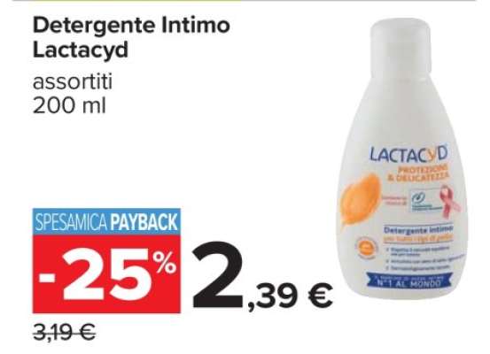 DETERGENTE INTIMO LACTACYD