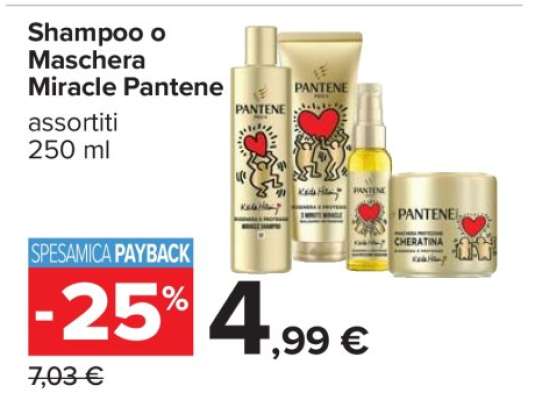 Shampoo o Maschera Miracle Pantene