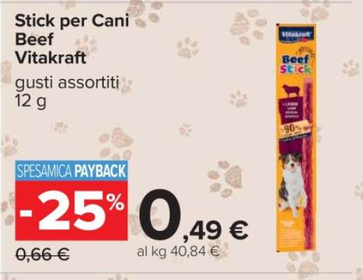 Stick per Cani Beef Vitakraft