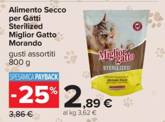 Alimento Secco per Gatti Sterilized Miglior Gatto Morando
